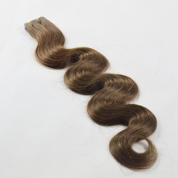 100% Human Healthy Virgin Brazilian Hair Skin PU Weft    LM092